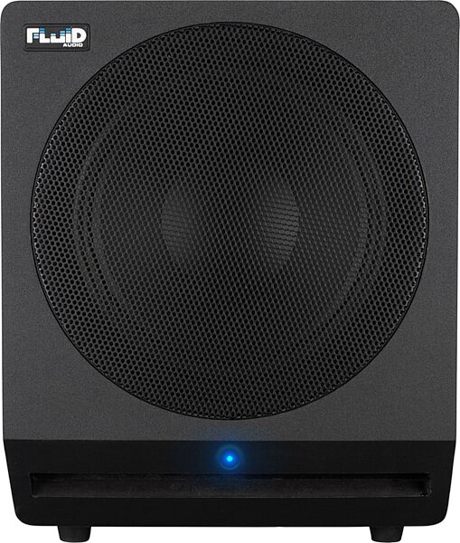 Fluid Audio FC10s Powered Studio Subwoofer (200 Watts), 10 inch, Action Position Back