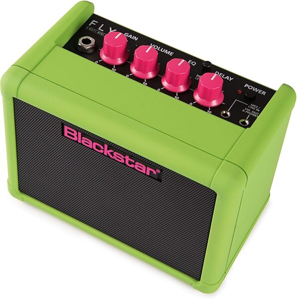 Blackstar Fly 3 Limited-Edition Neon Battery-Powered Guitar Combo Amplifier (3 Watts), Action Position Back