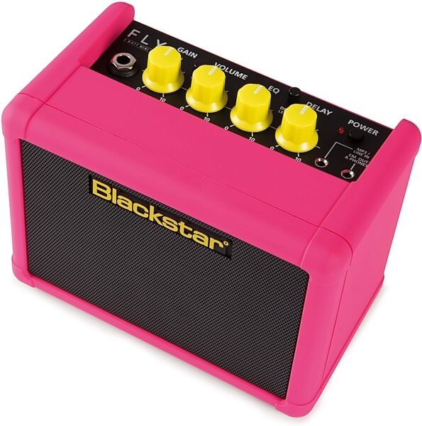 Blackstar Fly 3 Limited-Edition Neon Battery-Powered Guitar Combo Amplifier (3 Watts), Action Position Back