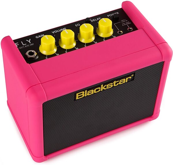 Blackstar Fly 3 Limited-Edition Neon Battery-Powered Guitar Combo Amplifier (3 Watts), Action Position Back
