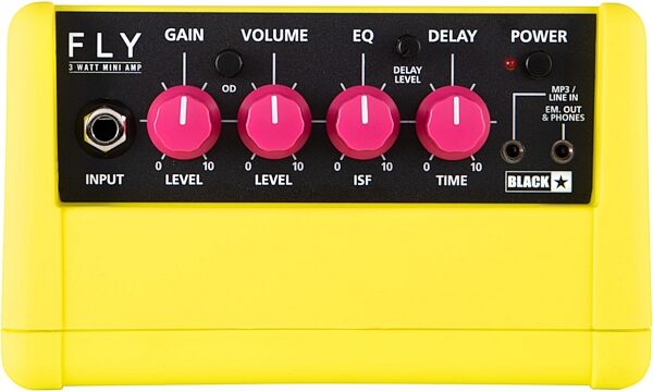 Blackstar Fly 3 Limited-Edition Neon Battery-Powered Guitar Combo Amplifier (3 Watts), Action Position Back