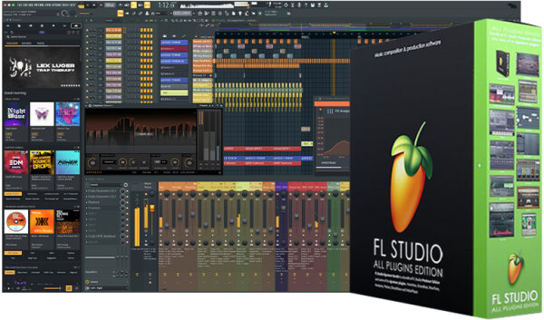 Image-Line FL Studio All-Plugins Edition Software, Digital Download, Action Position Back