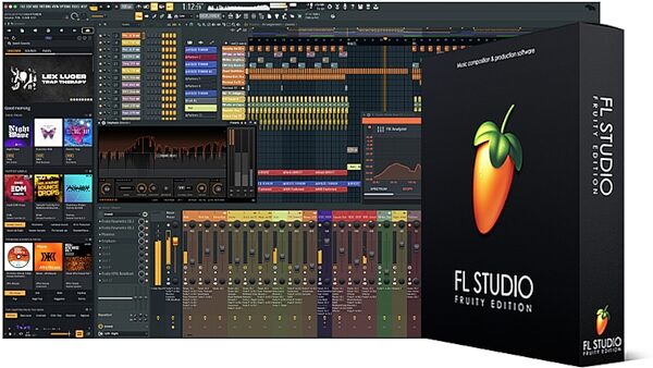 Image-Line FL Studio Fruity Edition Software, Digital Download, Action Position Back