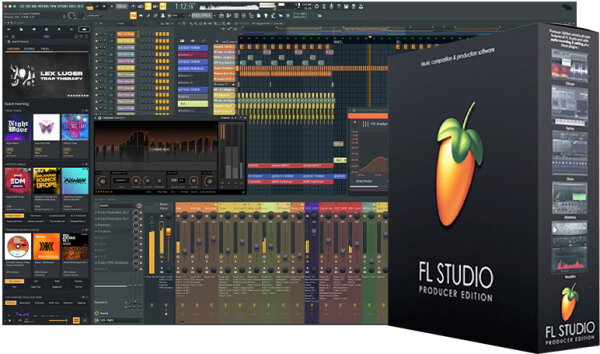 Image-Line FL Studio Producer Edition Software, Digital Download, Action Position Back