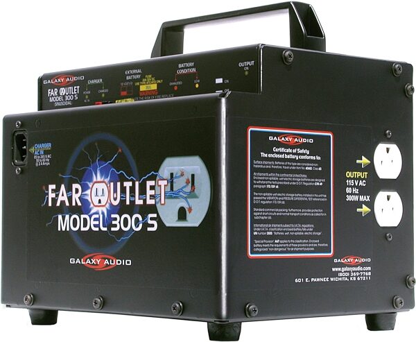 Galaxy Audio 300S Far Outlet Portable Power Inverter, Main