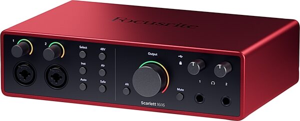 Focusrite Scarlett 16i16 Gen 4 USB Audio Interface, New, Action Position Back