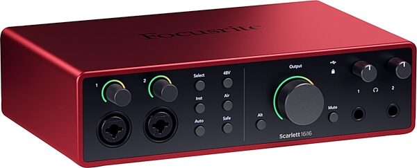 Focusrite Scarlett 16i16 Gen 4 USB Audio Interface, New, Action Position Back