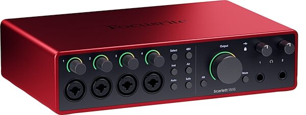 Focusrite Scarlett 18i16 Gen 4 USB Audio Interface, New, Action Position Back