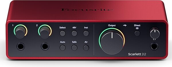 Focusrite Scarlett 2i2 Gen 4 USB Audio Interface, New, Main