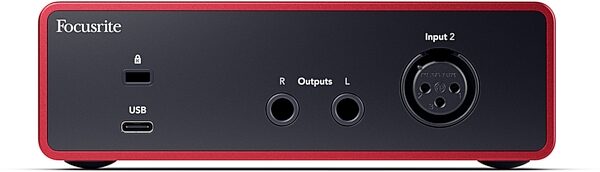 Focusrite Scarlett Solo Gen 4 USB Audio Interface, New, Action Position Back