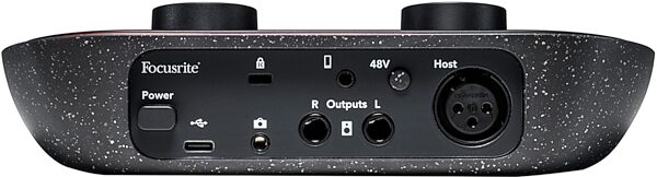 Focusrite Vocaster One Podcasting USB Audio Interface, New, Action Position Back
