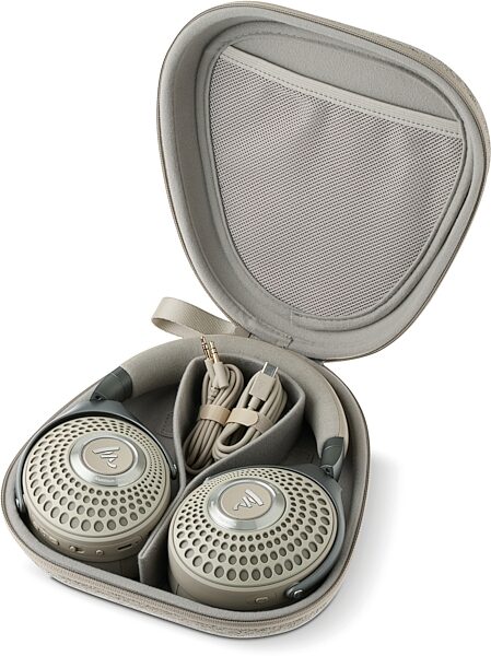 Focal Bathys Wireless Noise-Cancelling Headphones, Dune, Action Position Back
