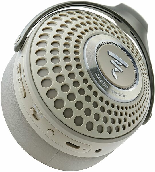 Focal Bathys Wireless Noise-Cancelling Headphones, Dune, Action Position Back