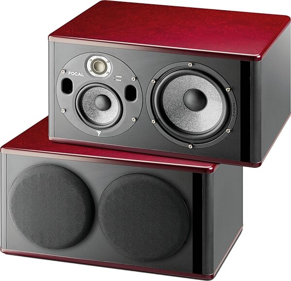 Focal Trio6 Be Powered 3-Way Studio Monitor, Red, USED, Scratch and Dent, Action Position Back