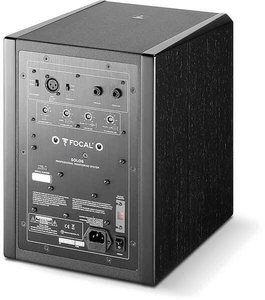 Focal Solo6 Powered Studio Monitor, Black, Action Position Back
