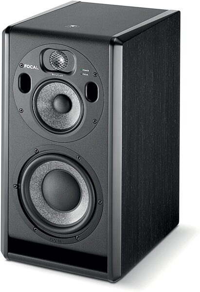 Focal Trio6 3-Way Powered Studio Monitor, Black, Action Position Back
