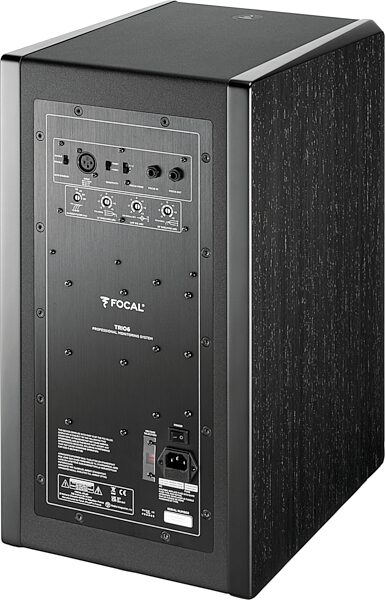 Focal Trio6 3-Way Powered Studio Monitor, Black, Action Position Back