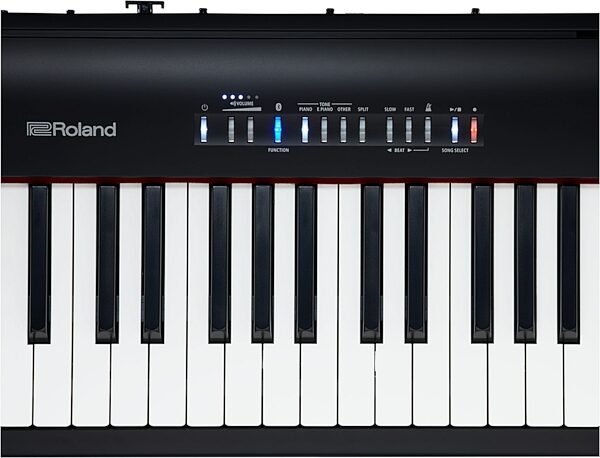 Roland FP-30 Digital Stage Piano, Black Closeup