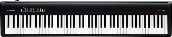 Roland FP-30 Digital Stage Piano, Black