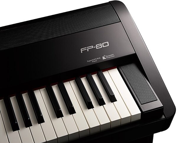 Roland FP-80 Digital Piano, Closeup