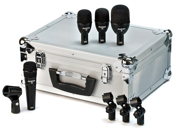 Audix FP4 Fusion 4 Drum Microphone Package, Main