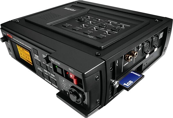 Fostex FR2 Compact Field Memory Hard Disk Recorder, Right Angle View