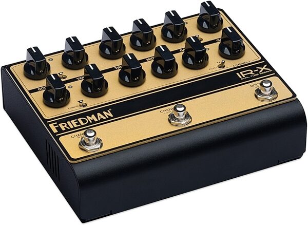 Friedman IR-X Dual-Channel Tube Preamp High Voltage DI/IR Direct Box, Blemished, Action Position Back