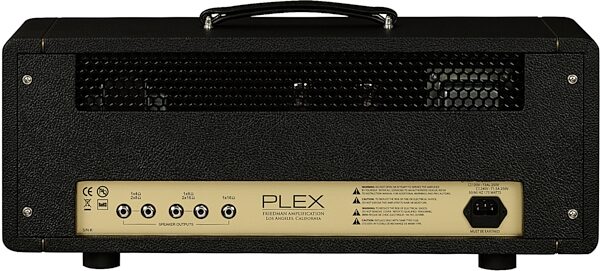 Friedman Plex Vintage Collection Guitar Amplifier Head (50 Watts), Blemished, Action Position Back