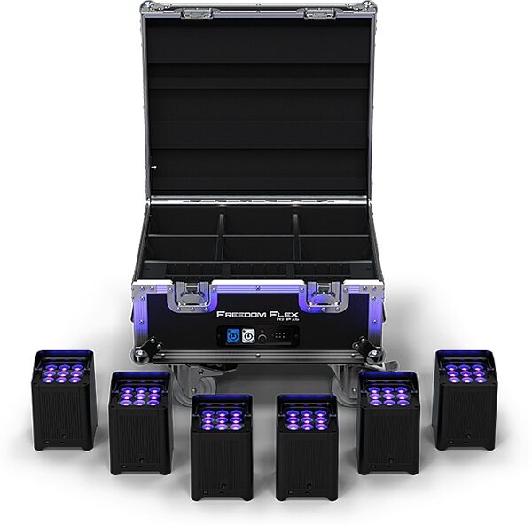 Chauvet DJ Freedom Flex H9 IP X6 Wireless Lighting Package, H9, Action Position Back