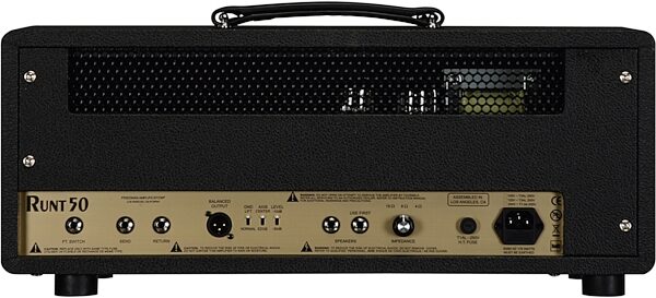 Friedman Runt 50 Guitar Amplifier Head, 2-Channel (50 Watts), Blemished, Action Position Back