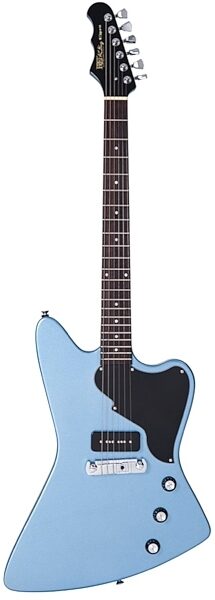 Fret-King Esprit I Electric Guitar (with Gig Bag), Gun Hill Blue