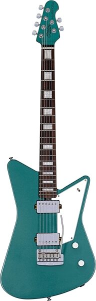 Sterling by Music Man Mariposa Electric Guitar, Dorado Green, Main