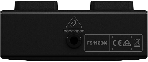 Behringer FS112BX Heavy-Duty 2-Button Footswitch (with Case), Alt
