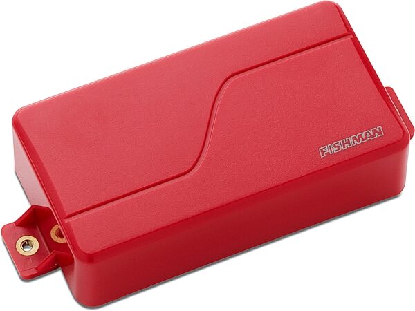 Fishman Fluence Modern HB-6 Alnico 3-Voice Humbucker Electric Guitar Pickup, Red Plastic, Action Position Back