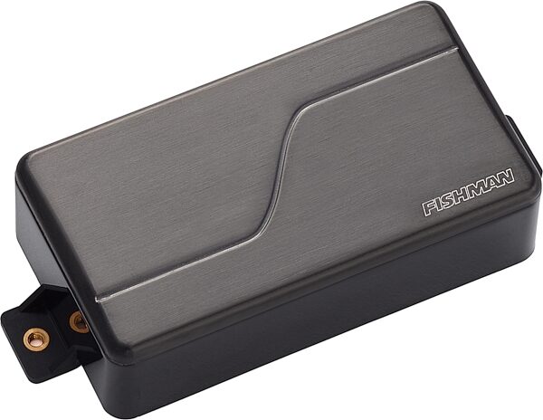 Fishman Fluence Modern HB-6 Alnico 3-Voice Humbucker Electric Guitar Pickup, Brushed Black Nickel, Action Position Back