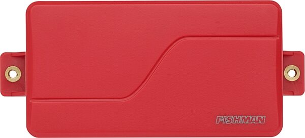 Fishman Fluence Modern HB-6 Ceramic 3-Voice Humbucker Electric Guitar Pickup, Red Plastic, Action Position Back