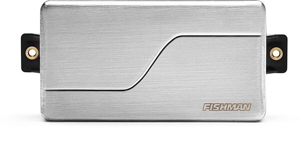 Fishman Fluence Modern HB-6 Ceramic 3-Voice Humbucker Electric Guitar Pickup, Brushed Stainless, Action Position Back