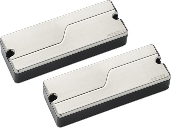 Fishman Fluence Modern Humbucker 8-String Electric Guitar Pickup Set, Brushed Stainless, Action Position Back