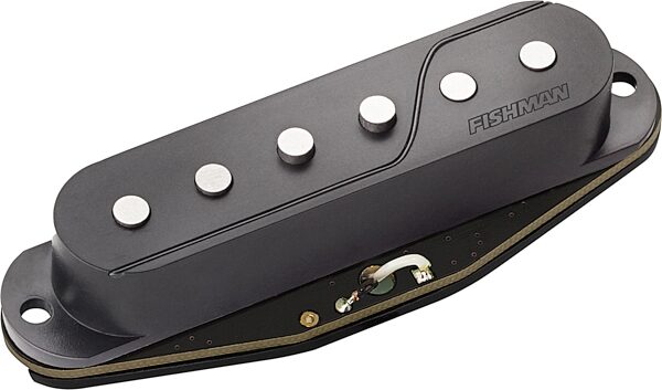 Fishman Fluence Greg Koch Stratocaster Pickup Set, Black, Action Position Back