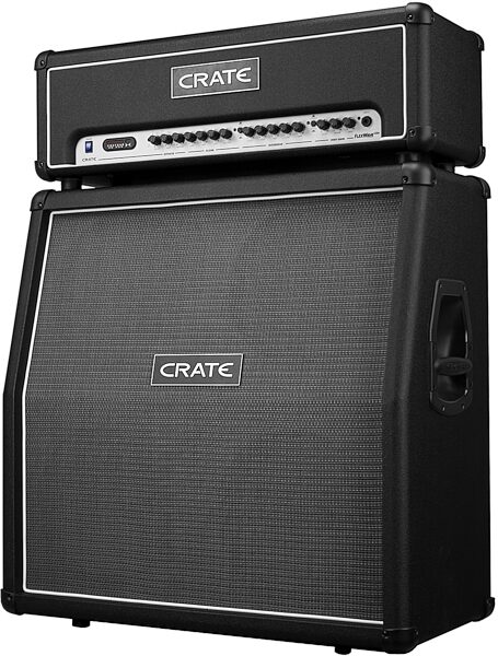 Crate FlexWave Half Stack with FW120H Amplifier Head and FW412A Guitar Cabinet, Main