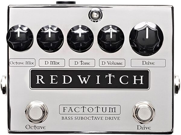 Red Witch Factotum Analog Bass Suboctave Overdrive Pedal, Main
