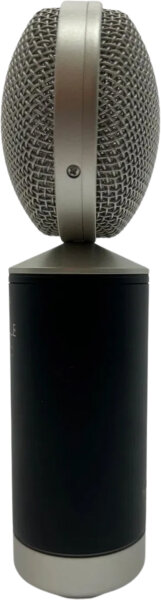 Pinnacle Microphones Fat Top II Ribbon Microphone - Deluxe Package with Shock Mount and Case, Black, Action Position Back