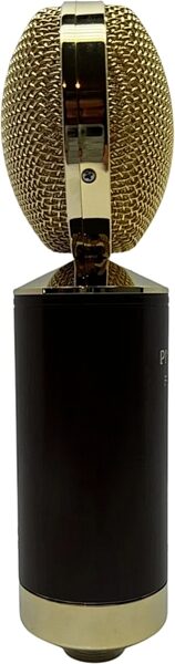 Pinnacle Microphones Fat Top II Ribbon Microphone - Deluxe Package with Shock Mount and Case, Brown, Action Position Back