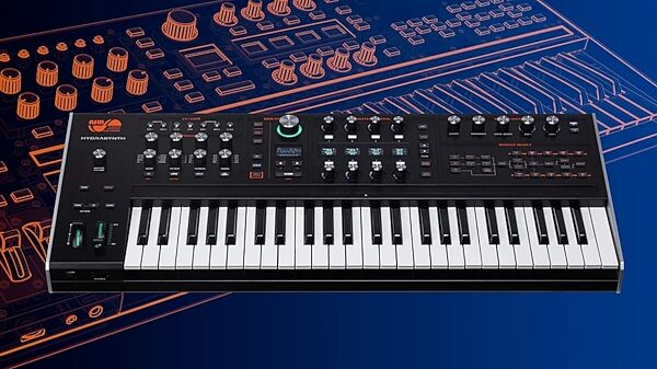 ASM Ashun Sound Machines Hydrasynth Keyboard Synthesizer, 49-Key, New, Feature