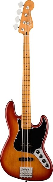 Fender Player Plus Jazz Electric Bass, Maple Fingerboard (with Gig Bag), Action Position Back