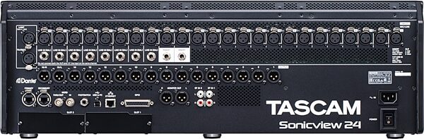 TASCAM Sonicview 24XP Digital Mixer, 32-Channel, New, Back
