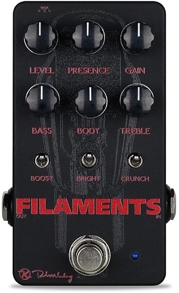 Keeley Filaments High Gain Distortion Pedal, New, main