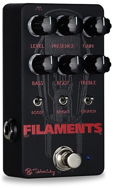 Keeley Filaments High Gain Distortion Pedal, New, view