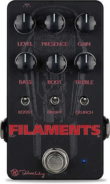 Keeley Filaments High Gain Distortion Pedal, New, Main