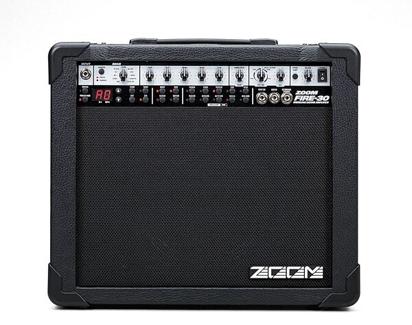 Zoom Fire-30 Combo Guitar Amplifier with Digital Effects and Tuner (35 Watts), Front